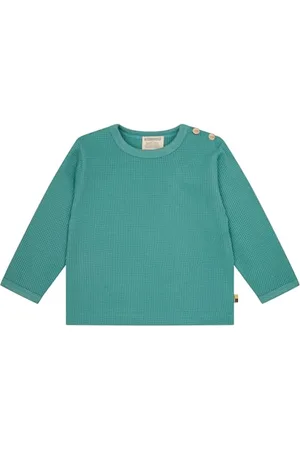 loud + proud Waffelstruktur, GOTS-Zertifiziert Pullover, , 74-80 Unisex-Bambini