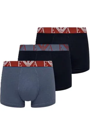 Emporio Armani 3-Pack Trunk, Bermuda Uomo,