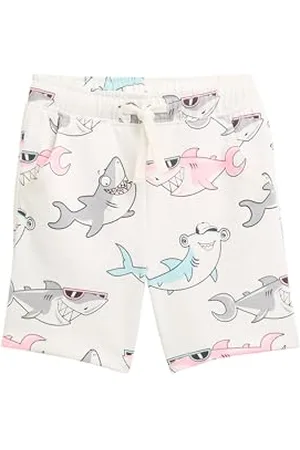 TOM TAILOR 1046570 Pantaloni Sportivi, 37793-Colorful Shark Design, 92/98 cm Bambino