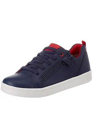 Geox J Djrock Boy D, Scarpe da Ginnastica Bambino, Blu (Navy), 30 EU