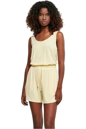 Urban classics Jumpsuit Donna, Pantaloncini e Top Monopezzo, Tuta Primaverile e Estiva, Fascia Elastica, Diverse Variazioni di Colori e Taglie XS - 5XL