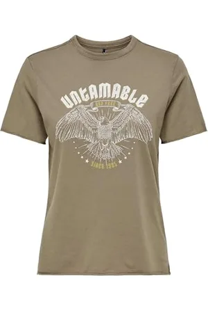 ONLY Onllucy Reg S/S Top Jrs Noos T-Shirt, , S Donna