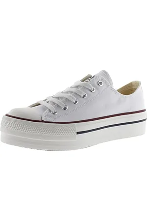victoria Sneaker Tribu Tela & Doppia Piattaforma 1061100 per Bambine Blanco 30