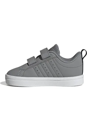 adidas VS Pace 2.0 Shoes Infants, Scarpe da Tennis Unisex-Bambini, Grey Three/Core Black/Cloud White, 19 EU