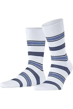 Falke Marina Stripe M So cotone fantasia 1 paio, Calzini Uomo, , 39-40