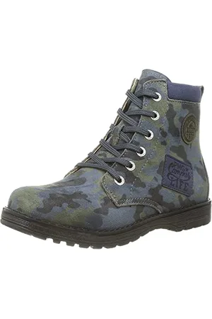 Primigi PCA 84120, Stivali alla Moda, Bambini e Ragazzi, Grigio (Avio), 20 EU