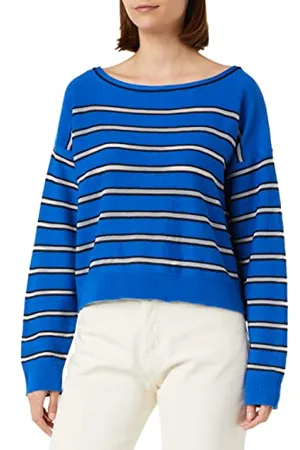 Sisley Boat-Neck Sweat.l/S 1198l102f Felpa, , XS Donna