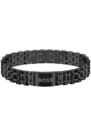 HUGO BOSS Jewelry Braccialetto da Uomo Collezione OWAN con Placcatura in (IP) - 1580646
