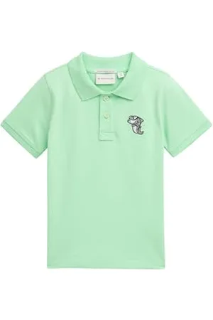 TOM TAILOR 1046567 Polo, 21562-Soft Neo Green, 104-110 cm Bambini e Ragazzi
