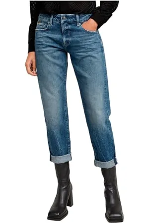 G-Star Kate Boyfriend Jeans Donna, (Faded Blue Marble D15264-d434-g723), 29W / 30L