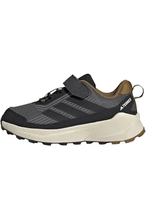 adidas Terrex Trailmaker 2 Hiking Shoes Kids, Scarpe da Trekking, Grey Six/Core Black/Bronze Strata, 24 EU