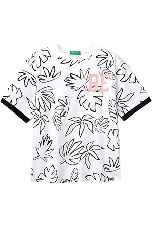 Benetton T-Shirt 34D3C10BM, , S Bambino