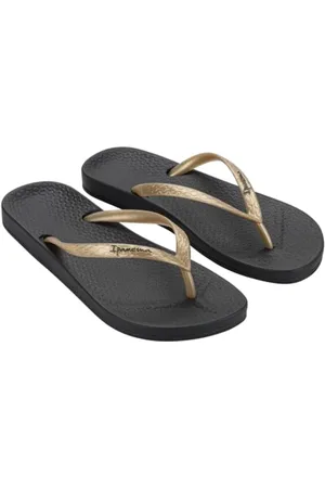 Ipanema ANATOMICA TAN FEM, Colore: nero e oro., 35/36 EU