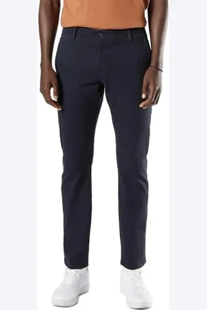 Dockers Smart Supreme Flex Skinny, Pantaloni Uomo, Navy, 38W / 34L
