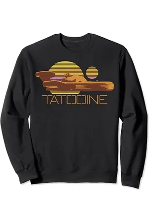 STAR WARS Tatooine Landspeeder Retro Sun Felpa