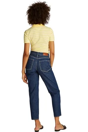 Tommy Hilfiger Donna Jeans Tapered Ace Vita Media, Blu (Ace), 28W/30L