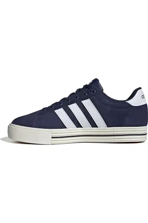 adidas Daily 4.0 Shoes, Scarpe Unisex-Adulto, Dark Blue/Cloud White/off White, 36 2/3 EU