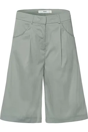 Brax Style Mia B Bermuda Summer Lightness Pantalocini Denim, Matcha, 29W x 32L Donna