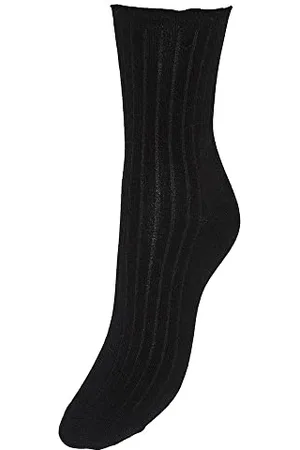 VERO MODA VMENA Socks Noos Calzini, Black, One Size da Donna