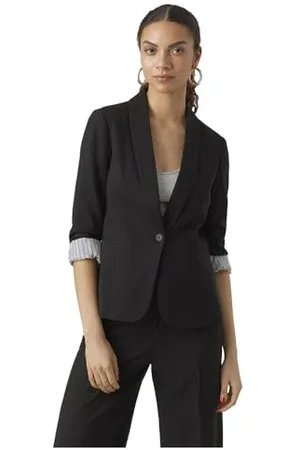 VERO MODA Vmharukimo LS Classic Jersey Blazer Noos, , 42 Donna