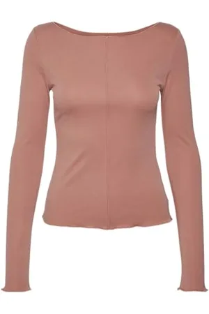 VERO MODA Vmmaggie LS Boatneck Top VMA Noos Maglietta a Maniche Lunghe, , XL Donna