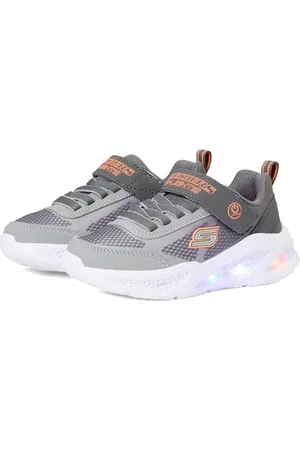 Skechers Meteor-Lights Krendox, Scarpe da Ginnastica, Grey, 21 EU
