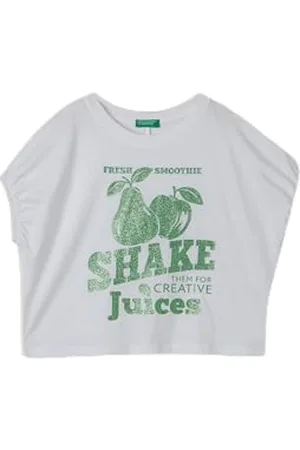 Benetton T-Shirt 3096C10BT, , XL Bambina
