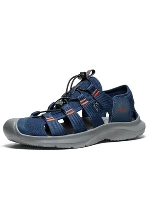 Keen Seanik H2, Sandali Uomo, Naval Academy Gold Fiamma, 45 EU