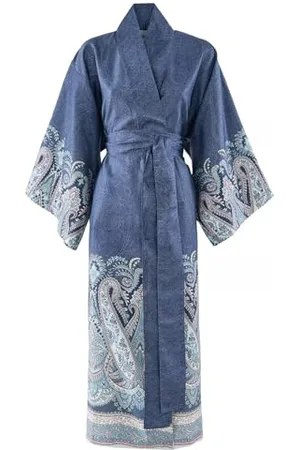 Bassetti Sabbioneta 9331465 - Kimono in 100% cotone satinato, colore , B3, taglia: S-M
