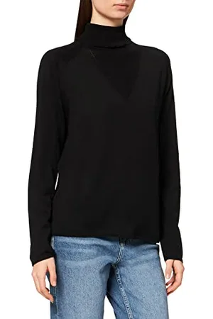 G-Star Donna Turtle Knitted Sweater, (dk black D20597-B692-6484), M