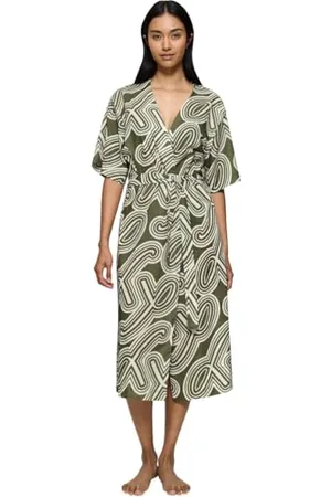Triumph Beach Mywear Tunic Robe 01 Vestito, (Green-Light Combination), 46 Donna