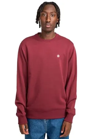 Element Cornell Classic CR Felpa con Cappuccio da Skateboard, Tawny Porto, X-Large Uomo