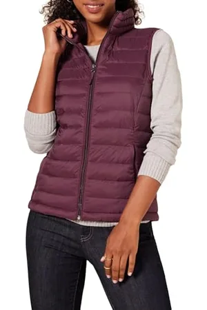 Amazon Piumino Smanicato Ripiegabile Impermeabile Leggero Donna, , M