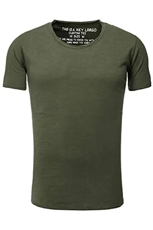 Key Largo Bread New Round T-Shirt, (1514), M Uomo