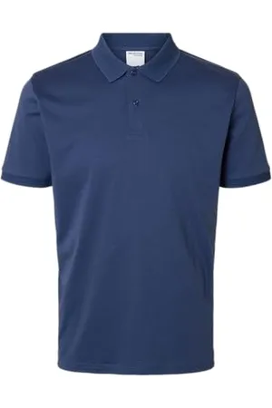 SELECTED Slhfave Button SS Polo Noos, , M Uomo