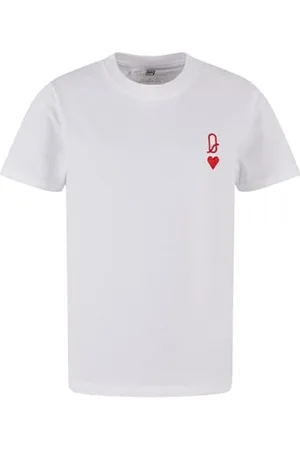 Mister Tee Mtk365-queen Card Game EMB Tee T-Shirt, , 134-140 cm Bambini e Ragazzi