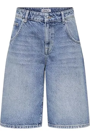 ONLY Onlmate Reg Baggy Long Shorts DNM Noos Pantaloncini Vita l