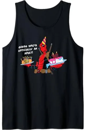 Marvel Deadpool 18th Birthday Party "Officially an Adult!" Canotta