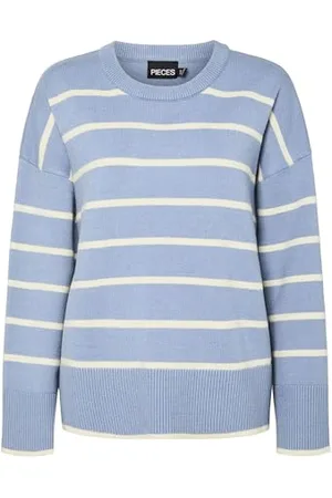 Pieces® Pcmathilde LS O-Neck Knit Noos BC Maglione Lavorato a Maglia, , L Donna