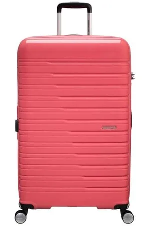 American Tourister Flashline Pop - Spinner L, valigia espandibile, 78 cm, 100/109 L, rosa (corallo rosa)