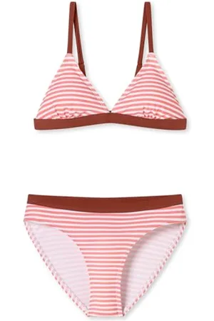 Schiesser Mädchen Triangle Bikini Set-Aqua Teen Girls-Größe 140 bis 176, , 164 cm Bambine e Ragazze