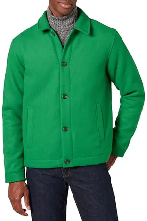 Amazon Giubbotto Bomber in Lana (Disponibile in Taglie Forti) Uomo, , XL