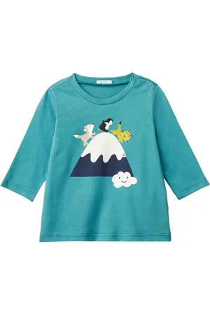 Benetton T-Shirt M/L 3ATNA105F, , 74 cm Bimbo