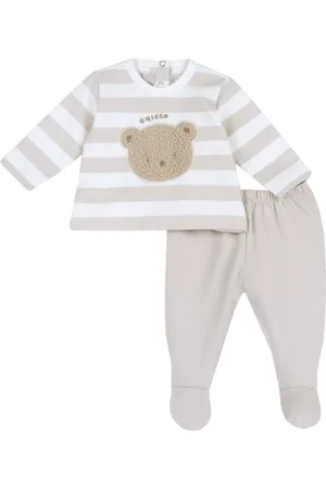 chicco Coprifasce E Ghettina, Pigiamino per bambino e neonato Unisex - Bimbi 0-24, (1) - 1M, 0 mesi