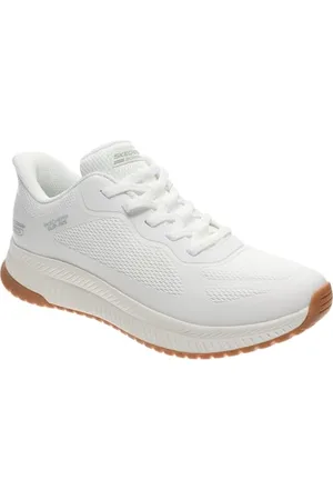 Skechers Bobs Squad 4 Staple Look, Scarpe da Ginnastica Donna, White, 39.5 EU
