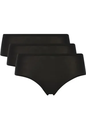 Chantelle SOFTSTRETCH, Hipster (Pack x 3), Intimo Invisibile Donna, (Schwarz 11), Taglia unica