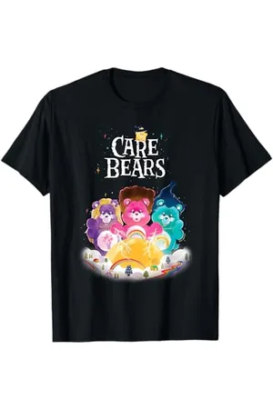 Care Bears Halloween Witches Retro Horror Movie Poster Maglietta