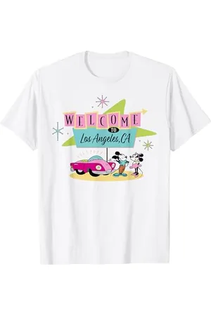 Disney "Welcome to Los Angeles" land Celebration Retro Maglietta