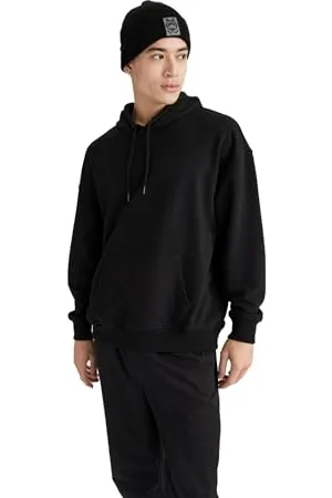 DeFacto B7849ax Felpa con Cappuccio, , XL Uomo