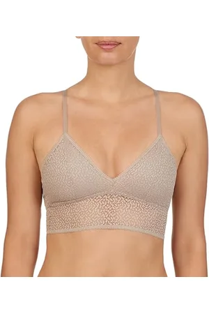 DKNY Brassière Longgline in Pizzo Moderno Reggiseno, , M Donna
